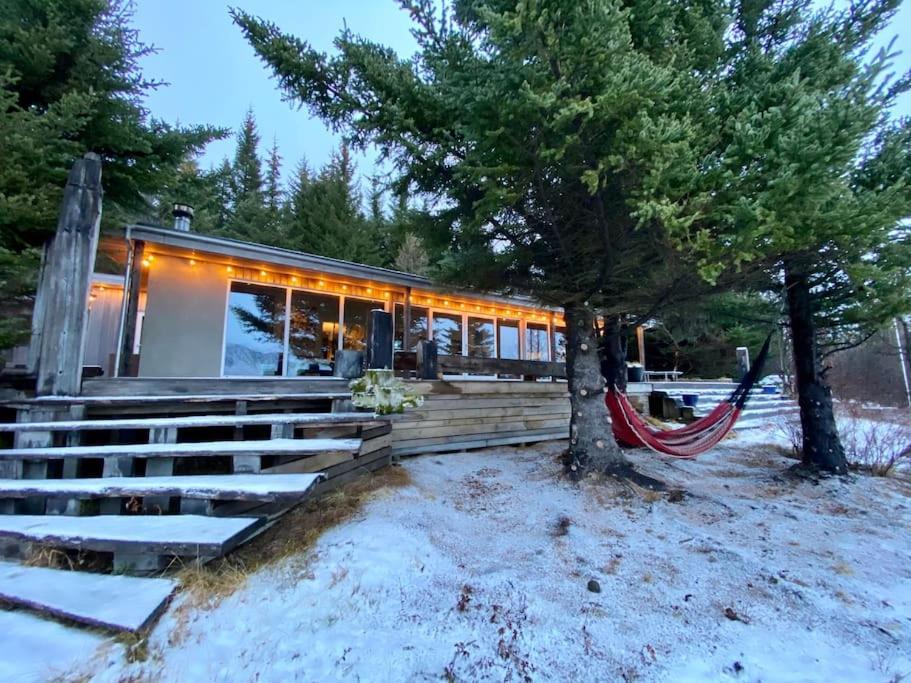 Luxury Lakefront Villa, Infinity Hot Tub And Sauna Grimsnes og Grafningshreppur Extérieur photo