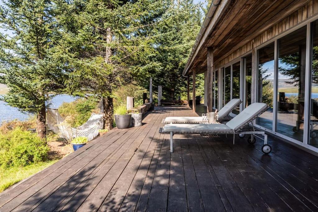Luxury Lakefront Villa, Infinity Hot Tub And Sauna Grimsnes og Grafningshreppur Extérieur photo