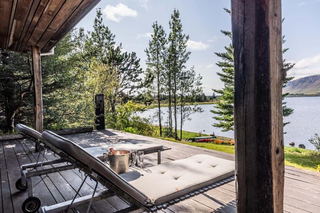 Luxury Lakefront Villa, Infinity Hot Tub And Sauna Grimsnes og Grafningshreppur Extérieur photo